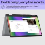  Laptop HP CHROMEBOOK X360 (9G3C0UA#ABA) - Imagen 4