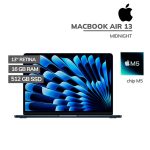 MacBooK Apple Air 13 M5 CHIP (MDHE4LL/A) MIDNIGHT