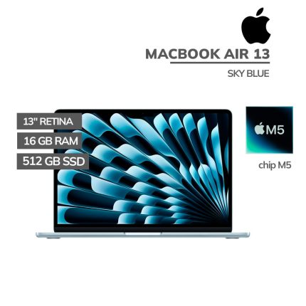 MacBooK Apple Air 13 M5 CHIP (MDHH4LL/A) SKY BLUE