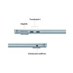 MacBooK Apple Air 13 M5 CHIP (MDHH4LL/A) SKY BLUE - Imagen 3