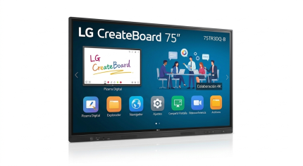 Pantalla Tactil Interactiva LG CreateBoard Standard