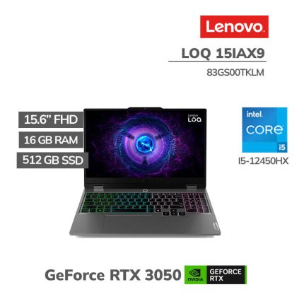 Laptop Gaming Lenovo LOQ 15IAX9 (83GS00TKLM)