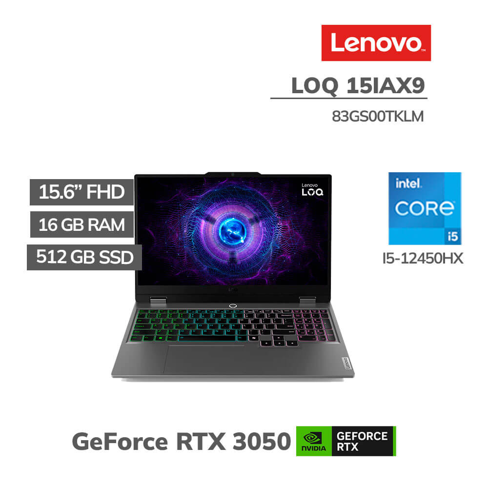 laptop-gamer-lenovo-loq-15iax9-i5-12450hx-16gb-ddr5-512gb-ssd-t-video-rtx-3050-6gb-15.6-fhd-freedos-83gs00tklm-pc-speed Laptop Gaming Lenovo LOQ 15IAX9 (83GS00TKLM) - Imagen 1