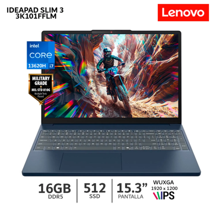 Laptop Lenovo IdeaPad Slim 3 15IRH10(83K101FFLM)