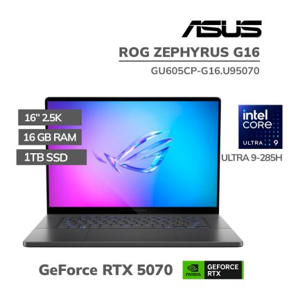 Laptop Gaming ASUS Rog Zephyrus G16 (GU605CP-G16.U95070)