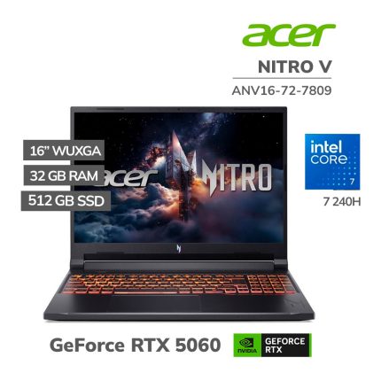 Laptop Gaming Acer Nitro V ANV16-72-7809 (NH.U2EAA.003)