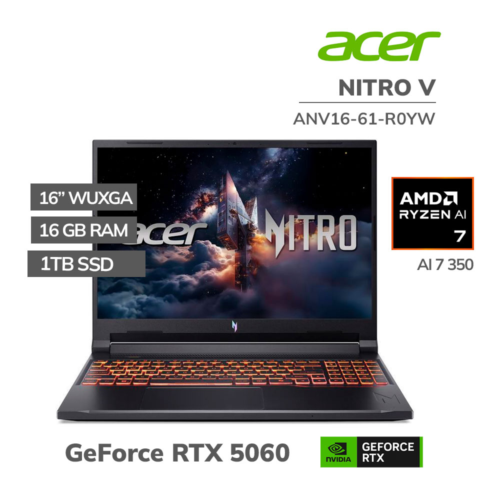 ANV16-61-R0YW Laptop Gaming Acer Nitro V ANV16-61-R0YW - Imagen 1