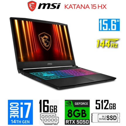 Laptop Gaming MSI Katana 15 HX (B14WEK-001US)