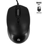 Mouse Teros TE-1222S óptico 1600 DPI USB negro