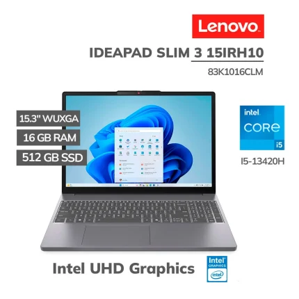 Laptop Lenovo Ideapad Slim 3 15IRH10 (83K1016CLM)